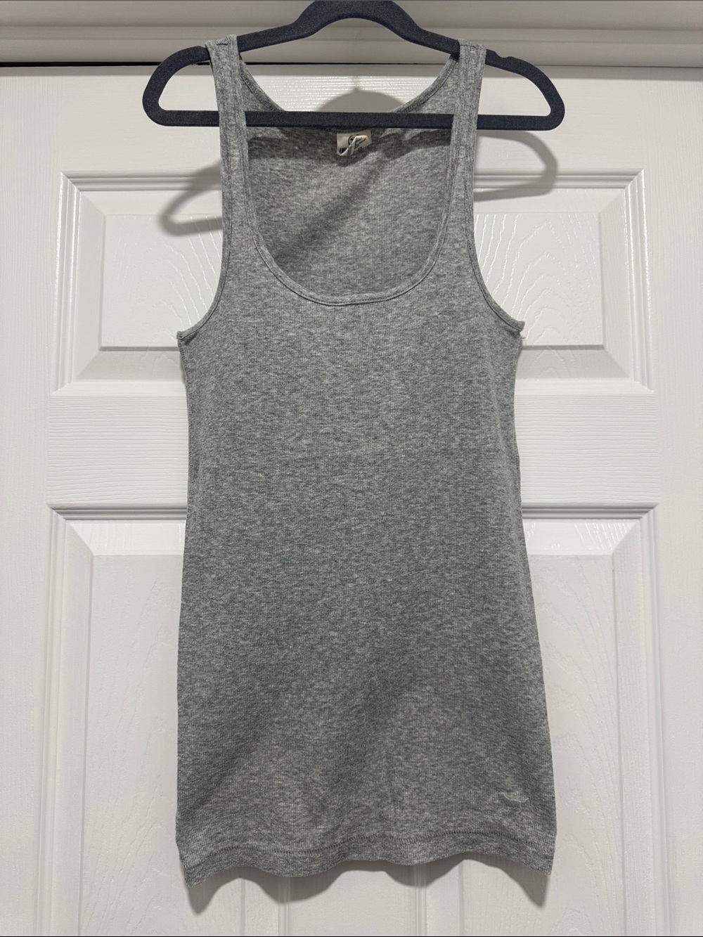 PINK Victoria's Secret Heather Gray Scoop Tank